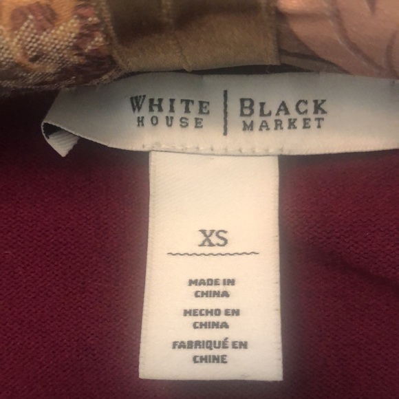 White House|Black Market Plum-Colored Top - Picture 10 of 12